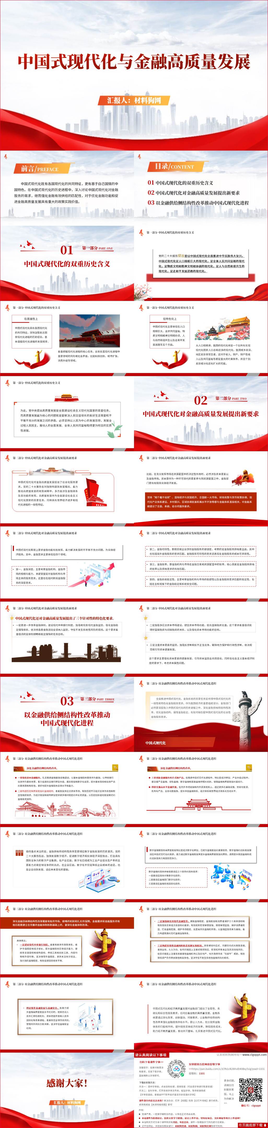 中国式现代化与金融高质量发展ppt课件