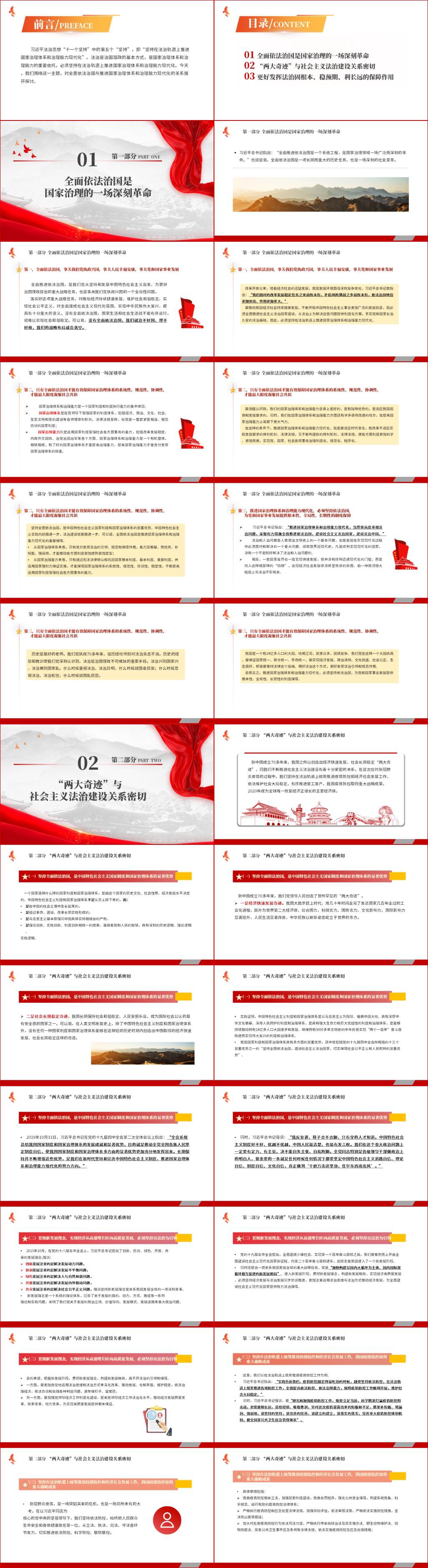 在法治轨道上推进国家治理体系和治理能力现代化ppt课件
