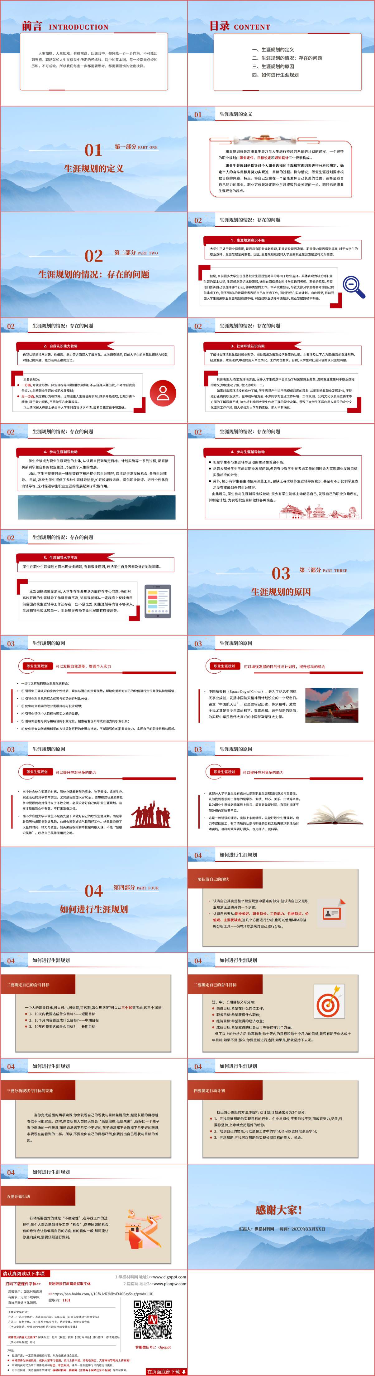 大学生职业生涯规划ppt课件