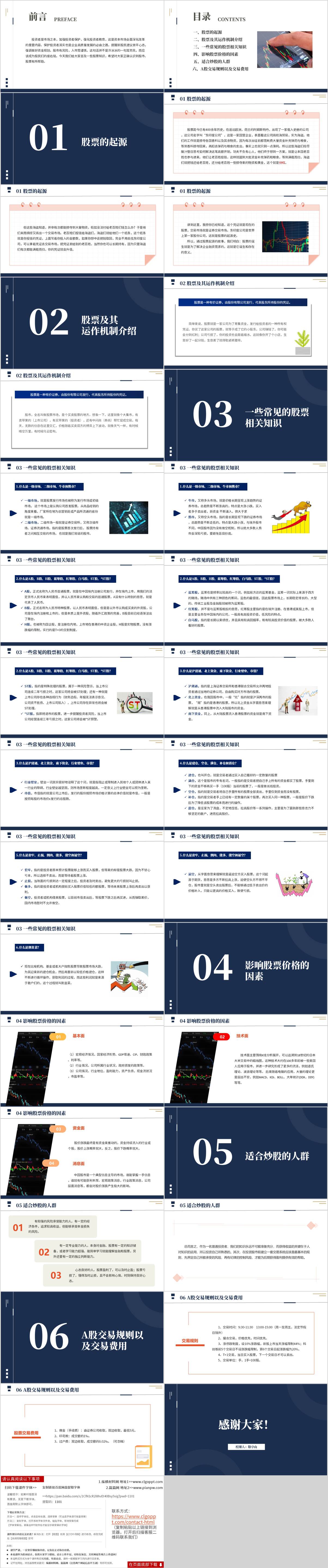 股市股票基础知识培训教育ppt课件