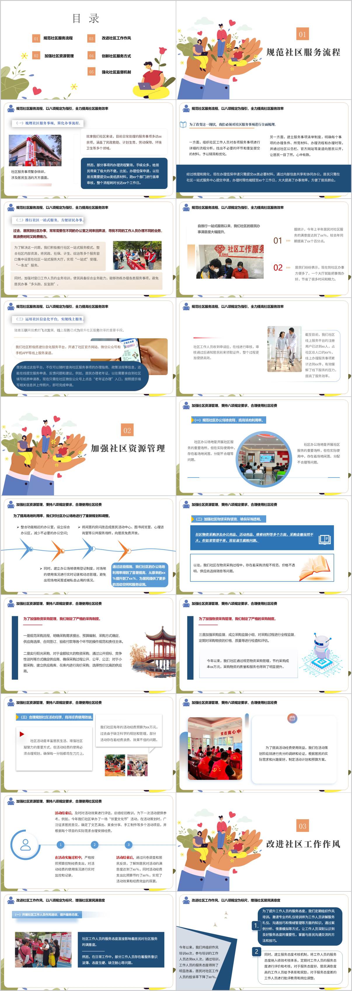 全面提升社区服务水平