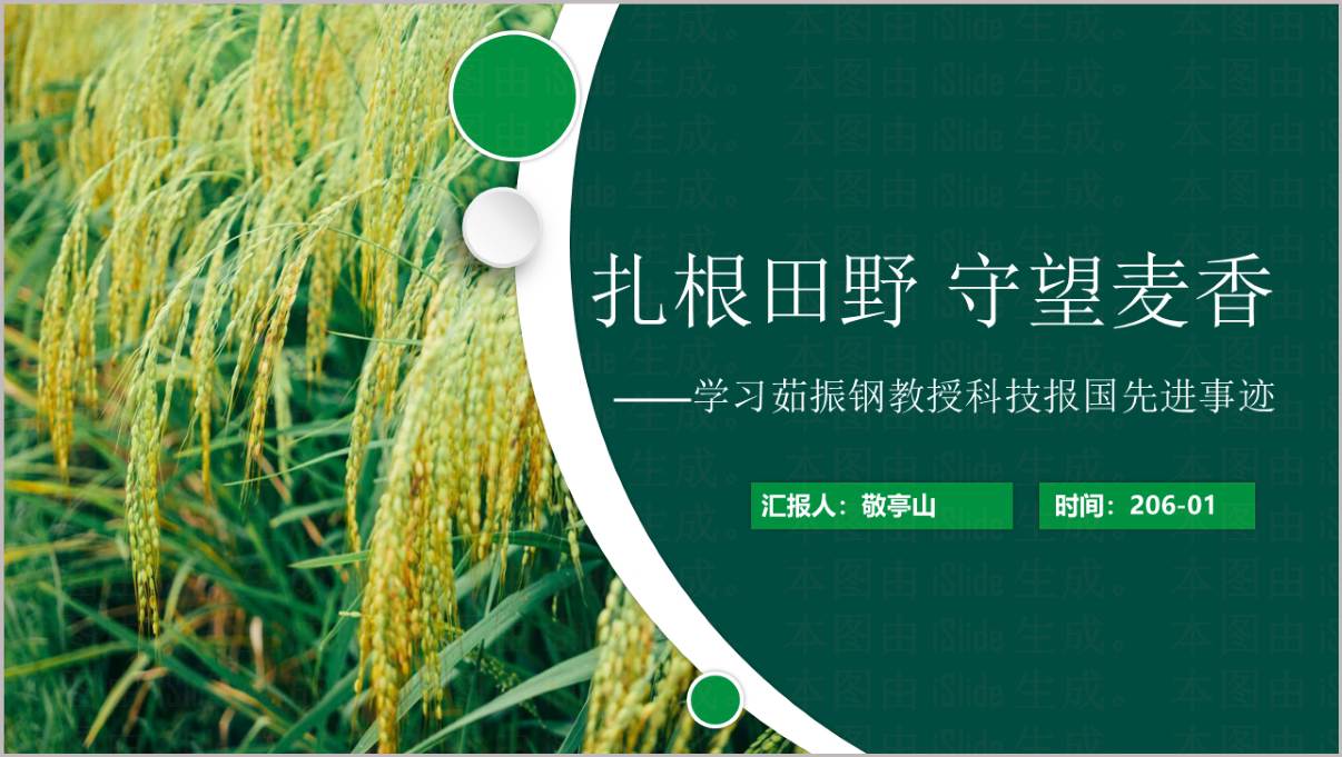 学习茹振钢科技报国先进事迹榜样10思政课PPT课件