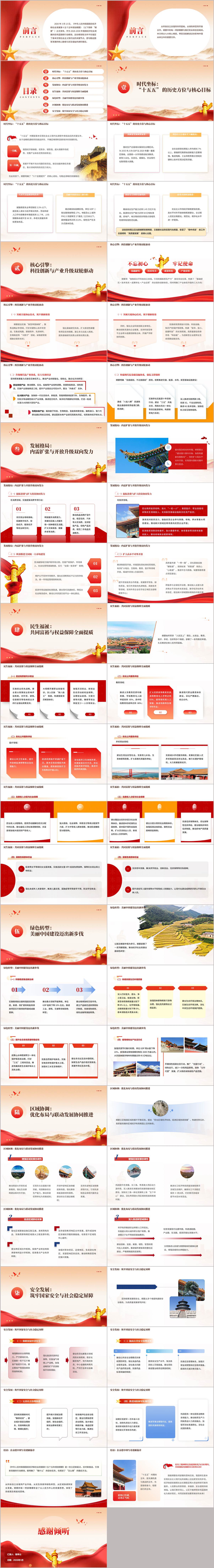 2026年党课课件：“十五五”规划纲要学习PPT下载